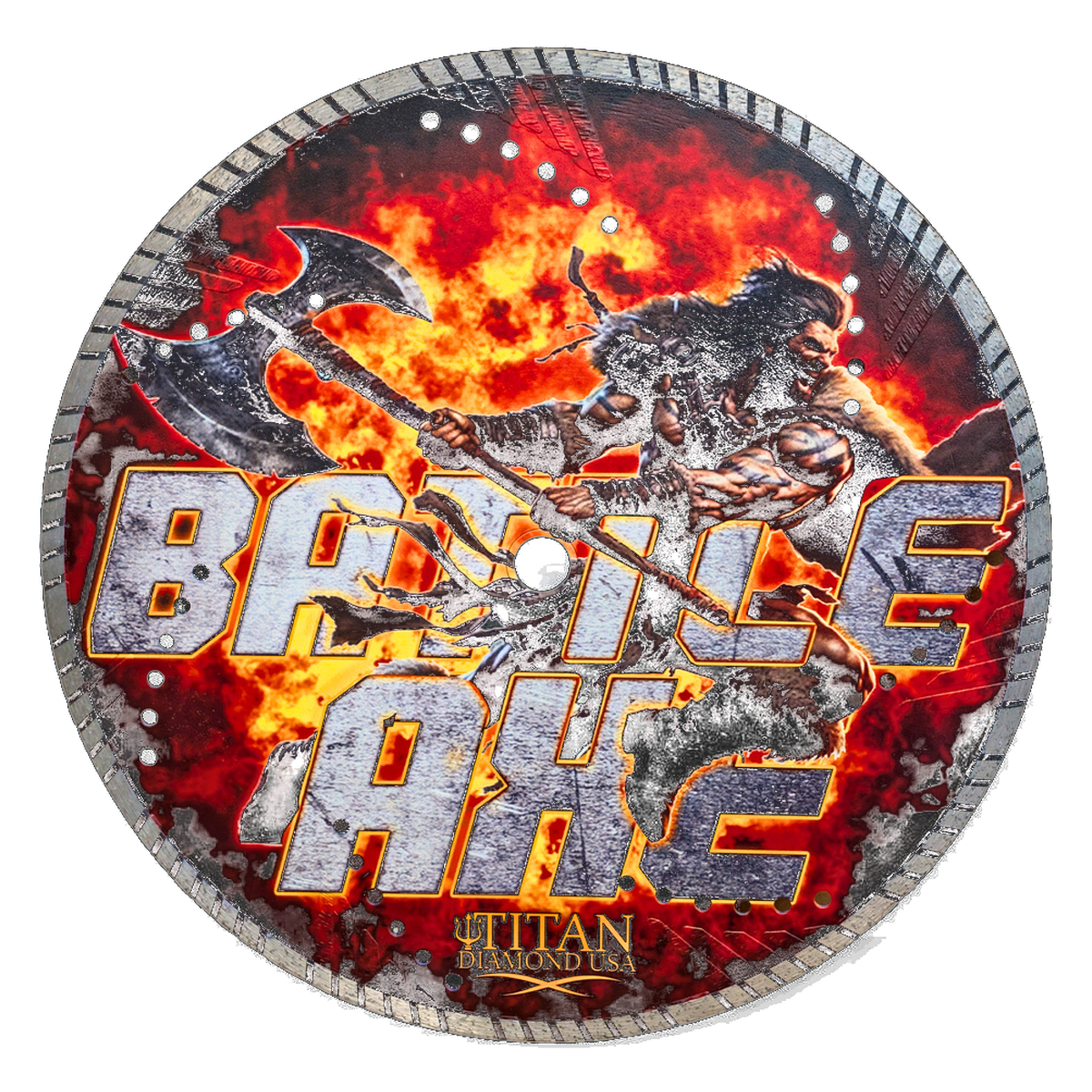 THE BATTLE AXE diamond blade
