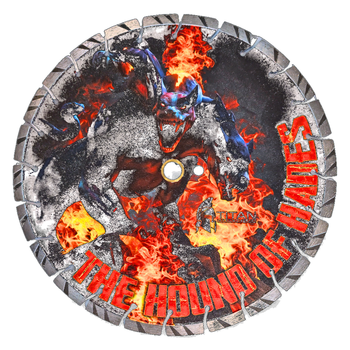 THE HOUND OF HADES diamond blade