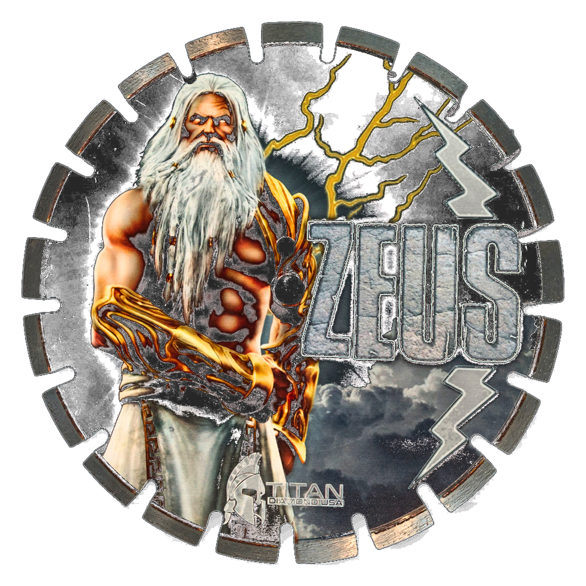 THE ZEUS diamond blade