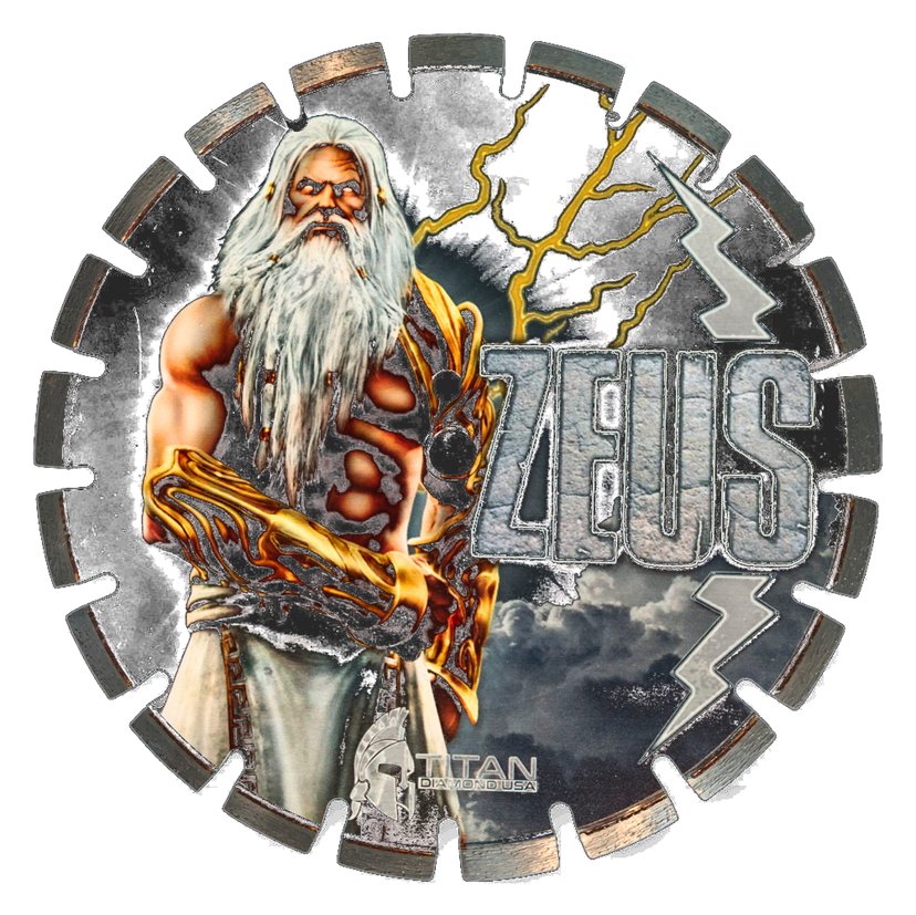 THE ZEUS Signature Series diamond blade